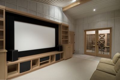 Theater Room Installation in Provo, UT