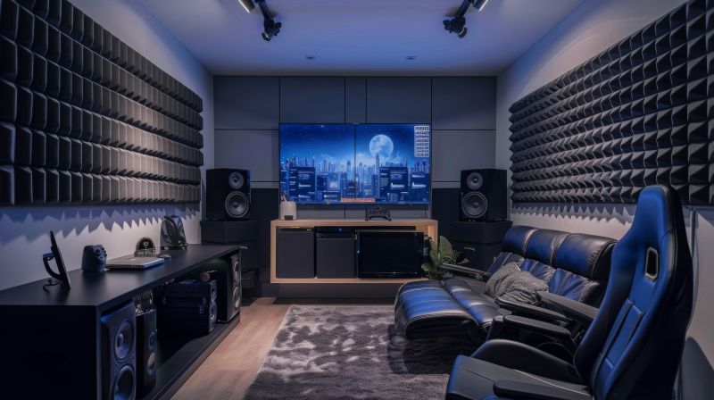 Theater Room Installation in Provo, UT